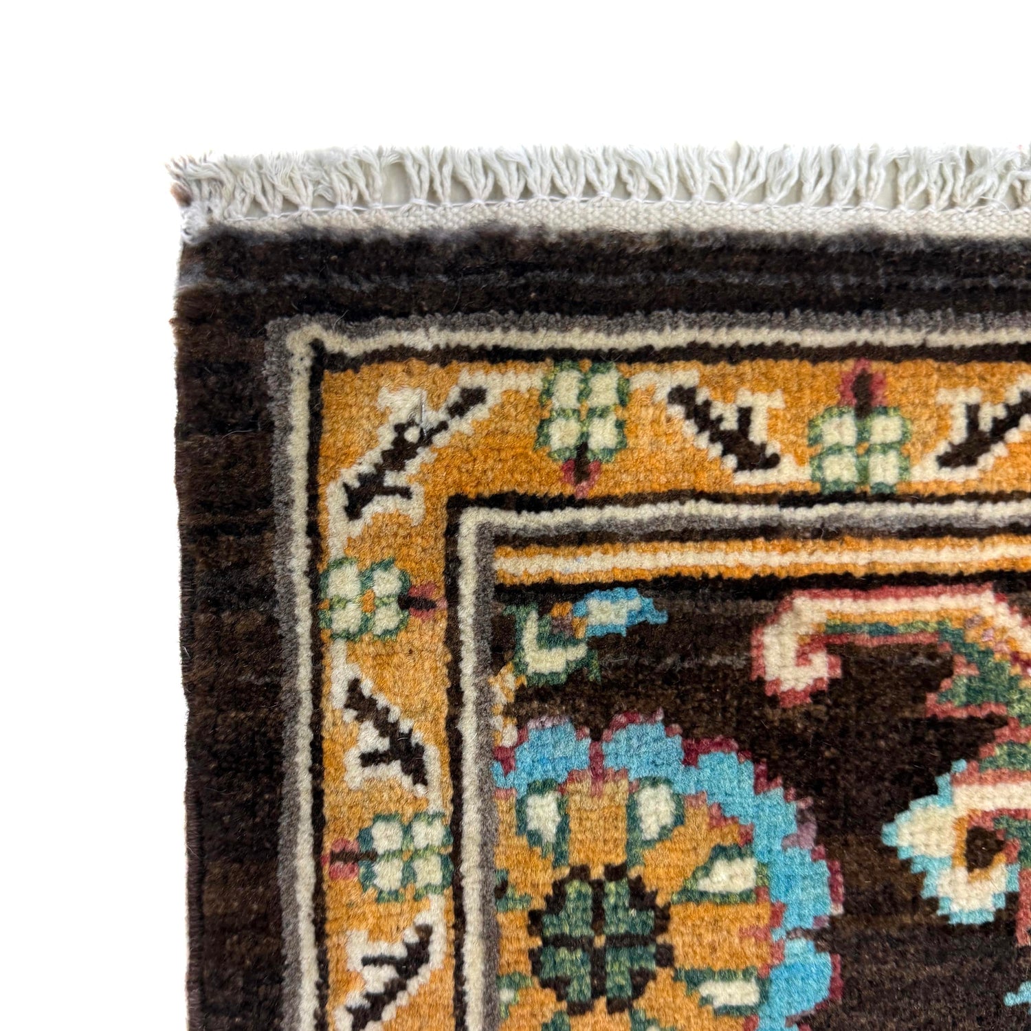Hand Made Persian Design Heriz Carpet 6' 10" x 9' 7" (ft) - No. R39640