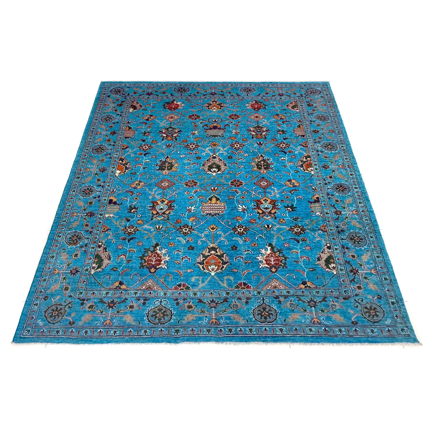 Contemporary Style Sultani Qaleen 6' 9" x 9' 6" (ft) - No. R39641