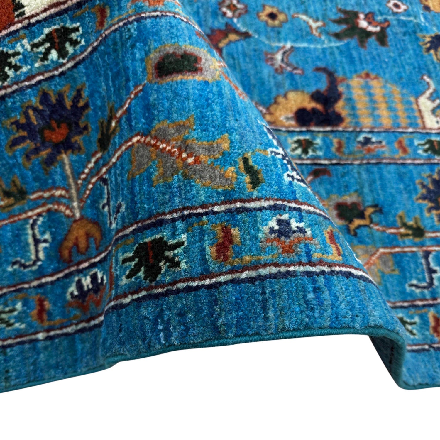 Contemporary Style Sultani Qaleen 6' 9" x 9' 6" (ft) - No. R39641