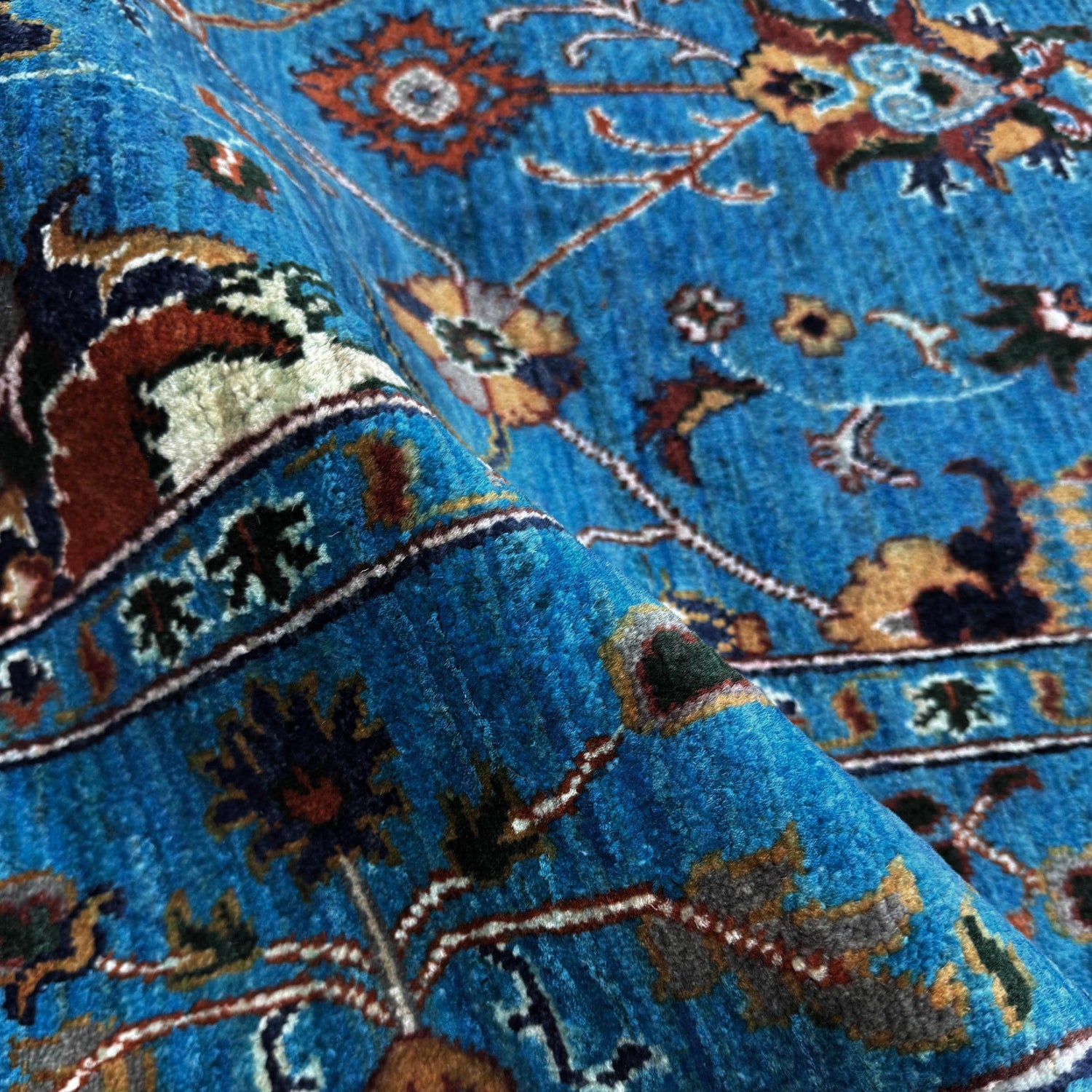 Contemporary Style Sultani Qaleen 6' 9" x 9' 6" (ft) - No. R39641