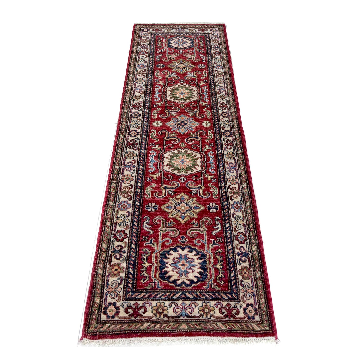 Premium Quality Kazak Runner Rug 2' 0" x 6' 1" (ft) - No. R39644