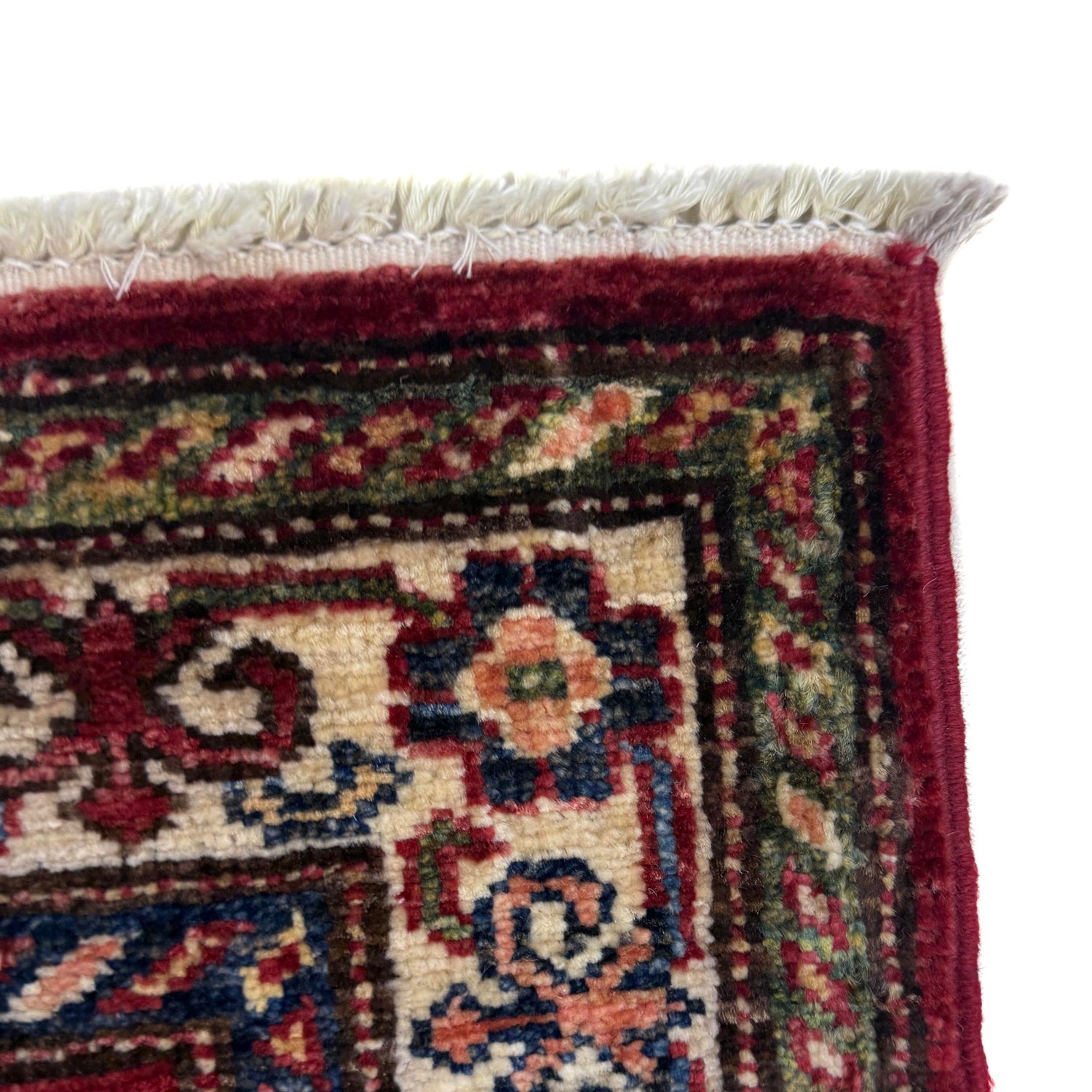 Red Color Handmade Kazak Runner Rug 2' 0" x 6' 0" (ft) - No. R39645