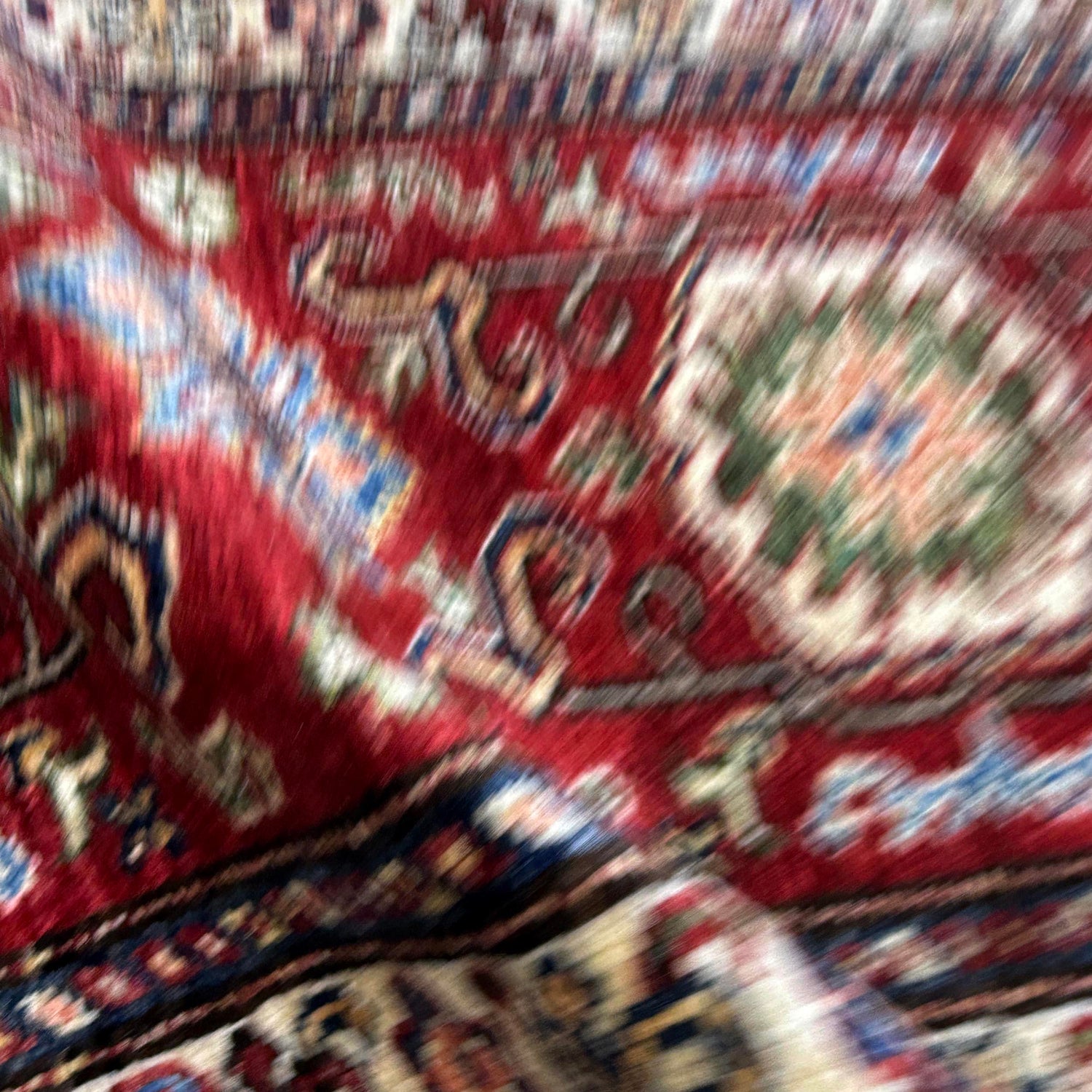 Red Color Handmade Kazak Runner Rug 2' 0" x 6' 0" (ft) - No. R39645