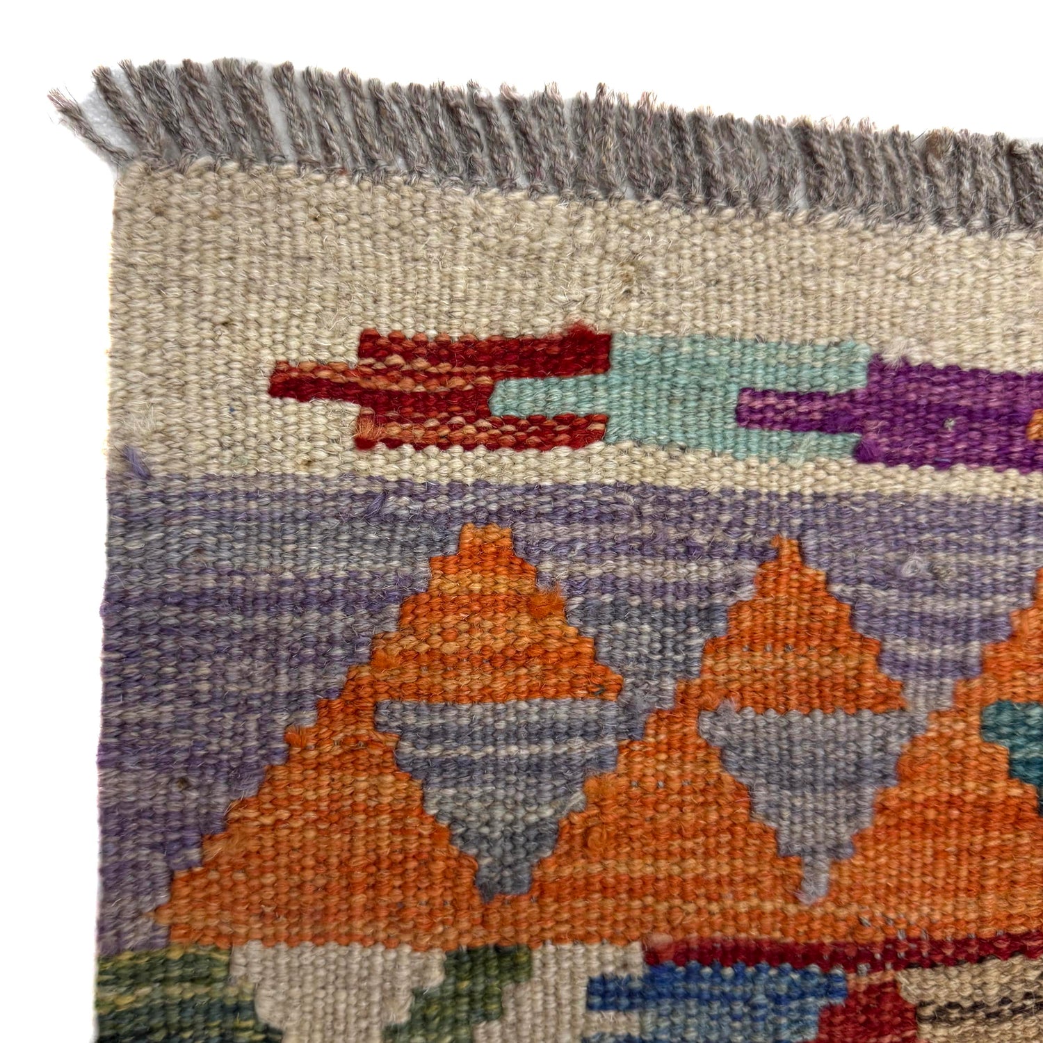 Handmade Vegetable Kilim 4' 3" x 5' 9" (ft) - No. R39646