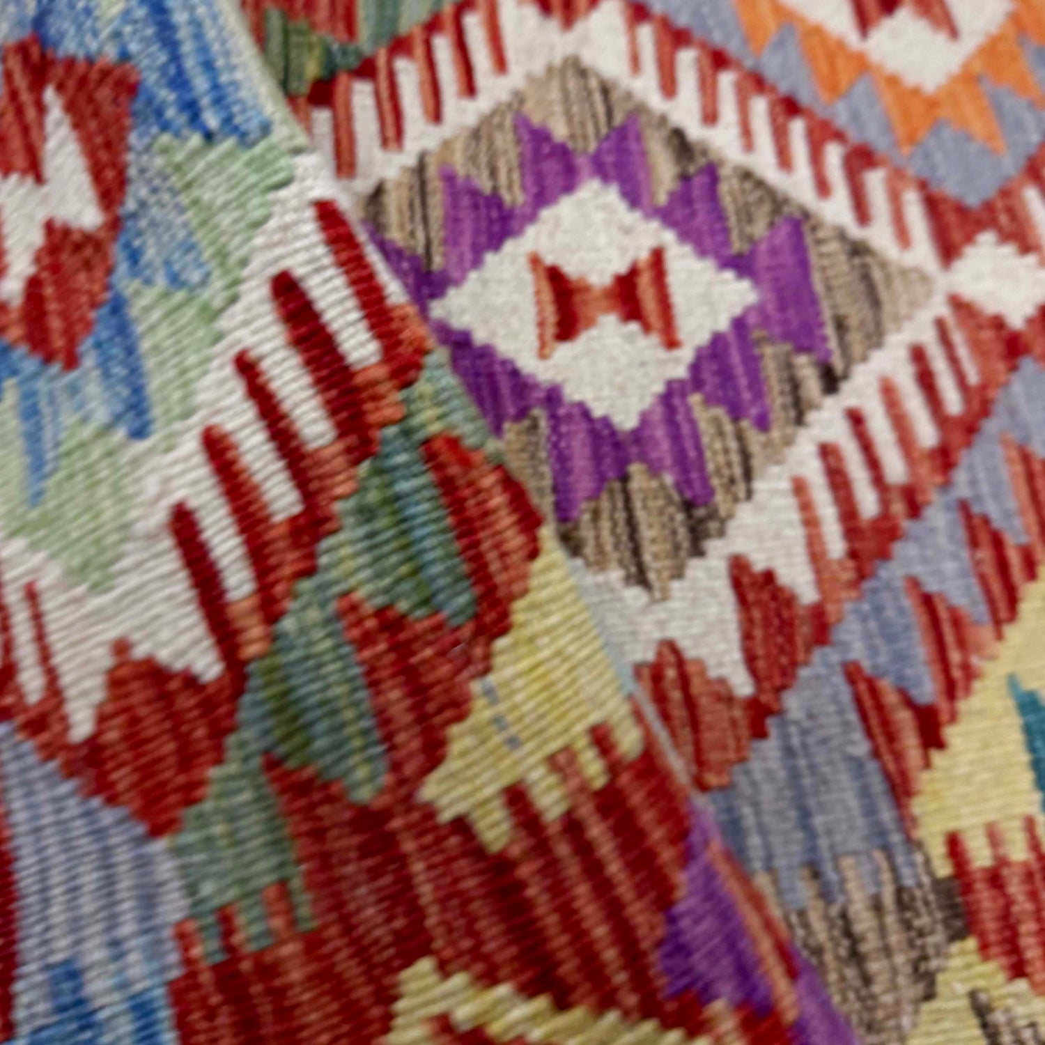 Handmade Vegetable Kilim 4' 3" x 5' 9" (ft) - No. R39646