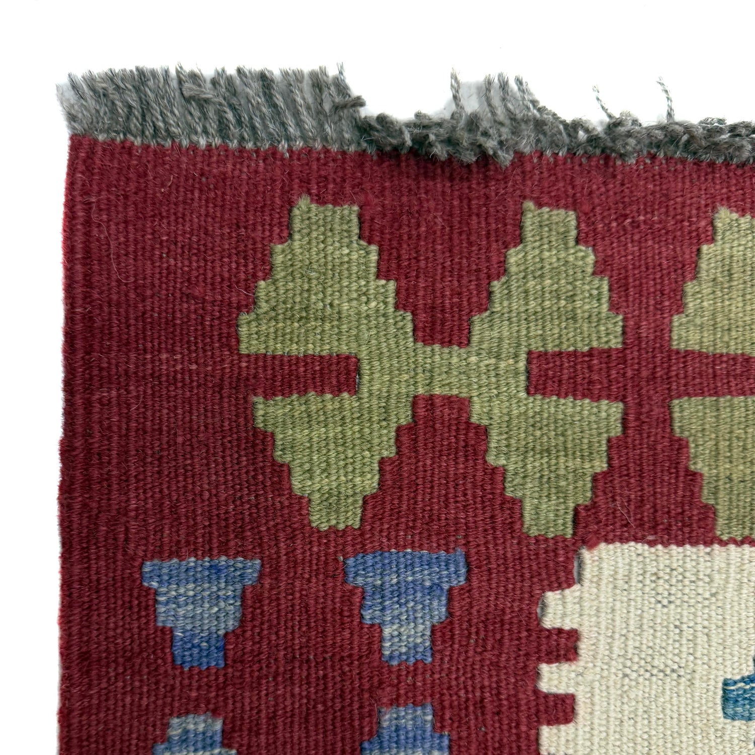 Handmade Vegetable Kilim 4' 4" x 5' 9" (ft) - No. R39650