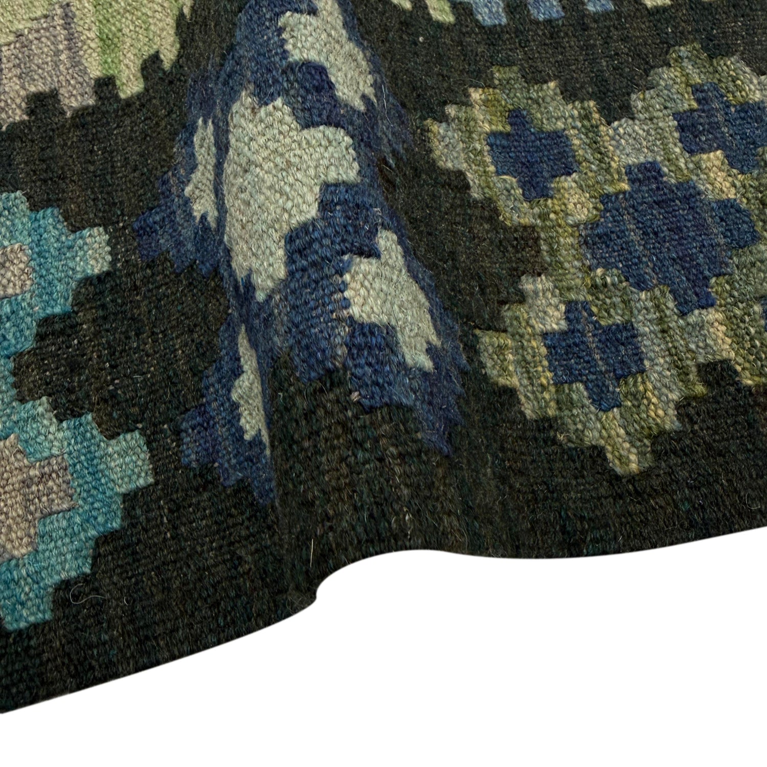 Handmade Vegetable Kelim 4' 4" x 5' 8" (ft) - No. R39652