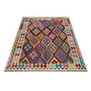 Handmade Vegetable Kilim 5' 1" x 6' 8" (ft) - No. R39654