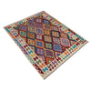 Handmade Vegetable Kilim 5' 1" x 6' 8" (ft) - No. R39654