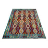 Handmade Vegetable Kilim 5' 10" x 8' 0" (ft) - No. R39656