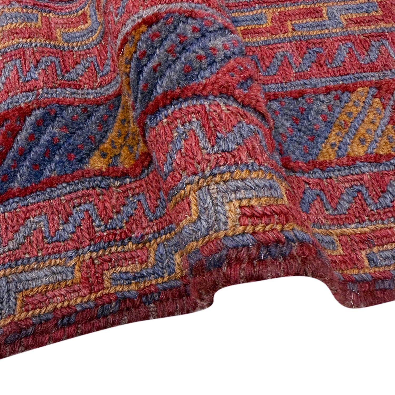 Red Mashwani Carpet 4' 10" x 5' 11" (ft) - No. R39734