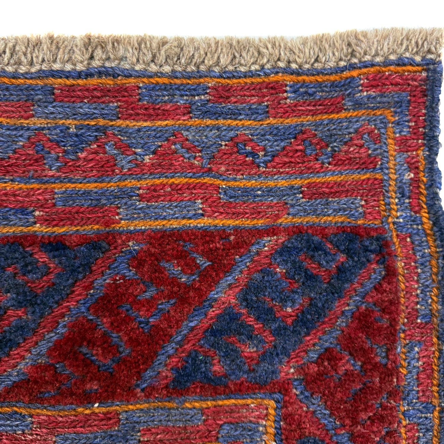Red Mashwani Qaleen 4' 11" x 6' 0" (ft) - No. R39736
