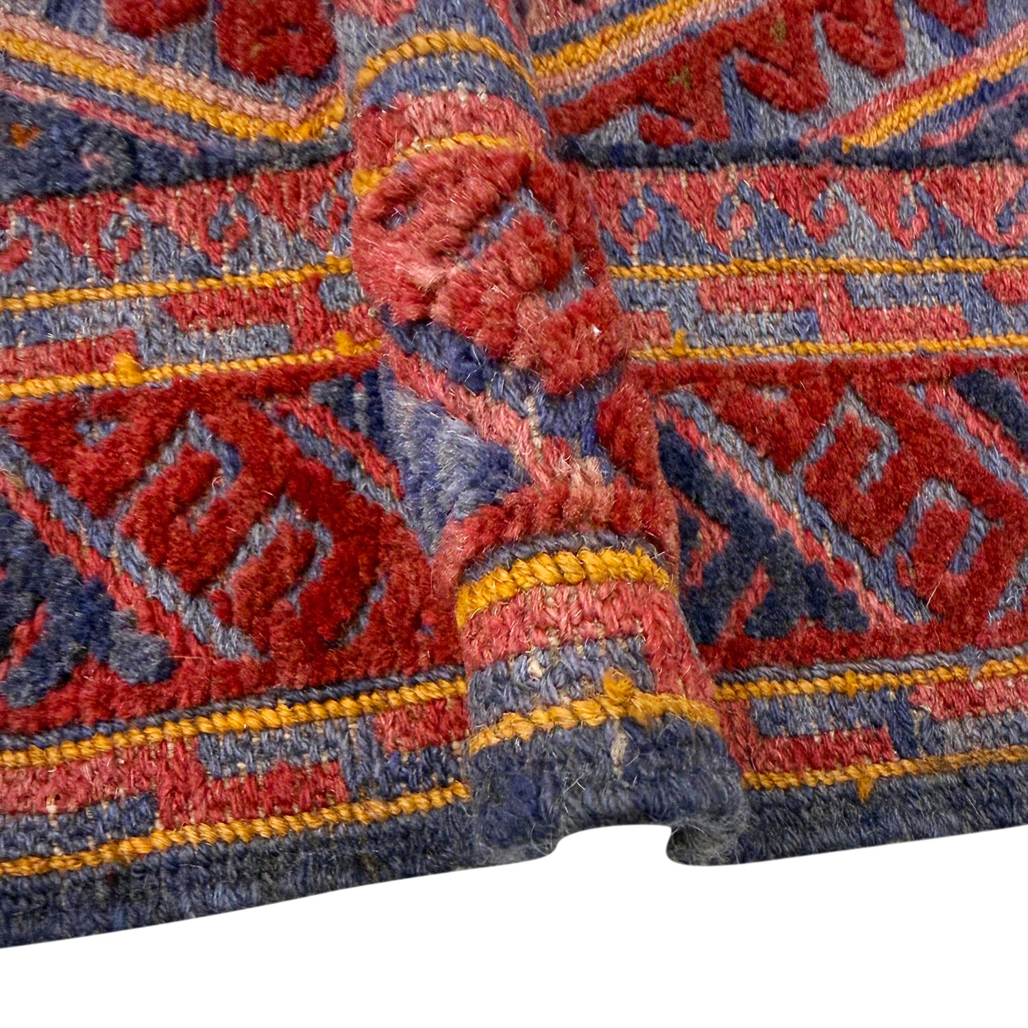 Red Mashwani Qaleen 4' 11" x 6' 0" (ft) - No. R39736