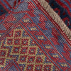 Red Mashwani Qaleen 4' 11" x 5' 9" (ft) - No. R39737