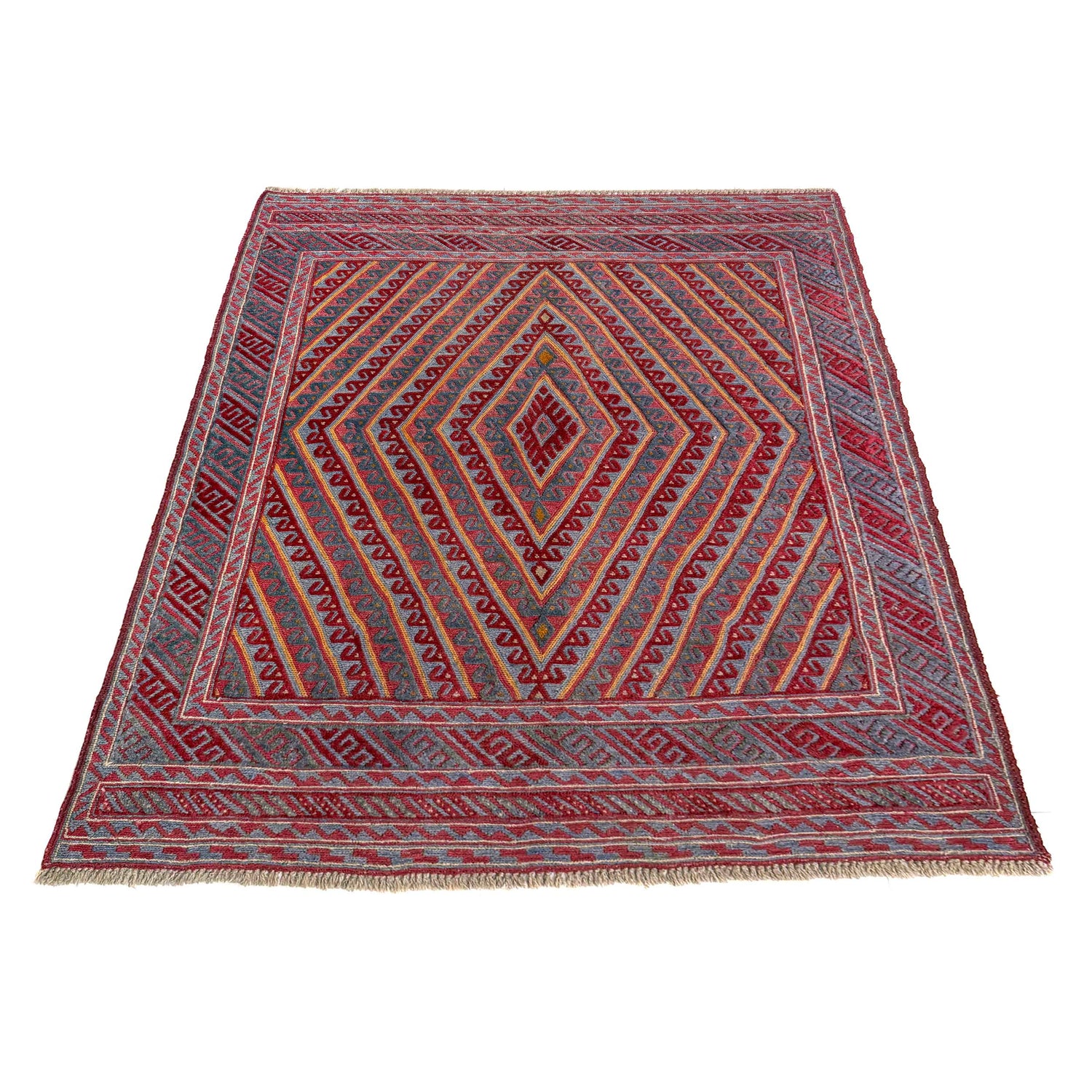 Multi Color Mashwani Rug 4' 11" x 5' 10" (ft) - No. R39738