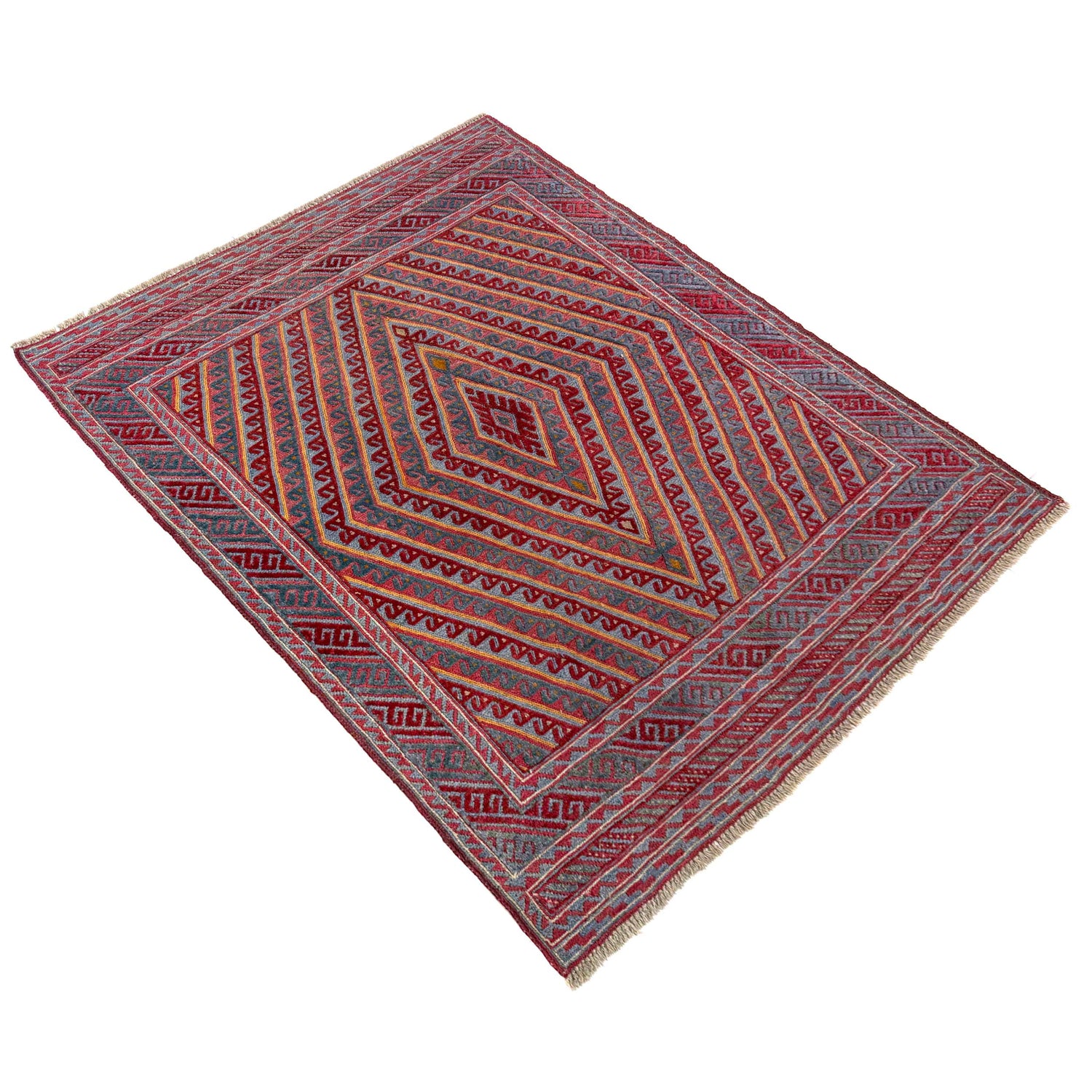 Multi Color Mashwani Rug 4' 11" x 5' 10" (ft) - No. R39738