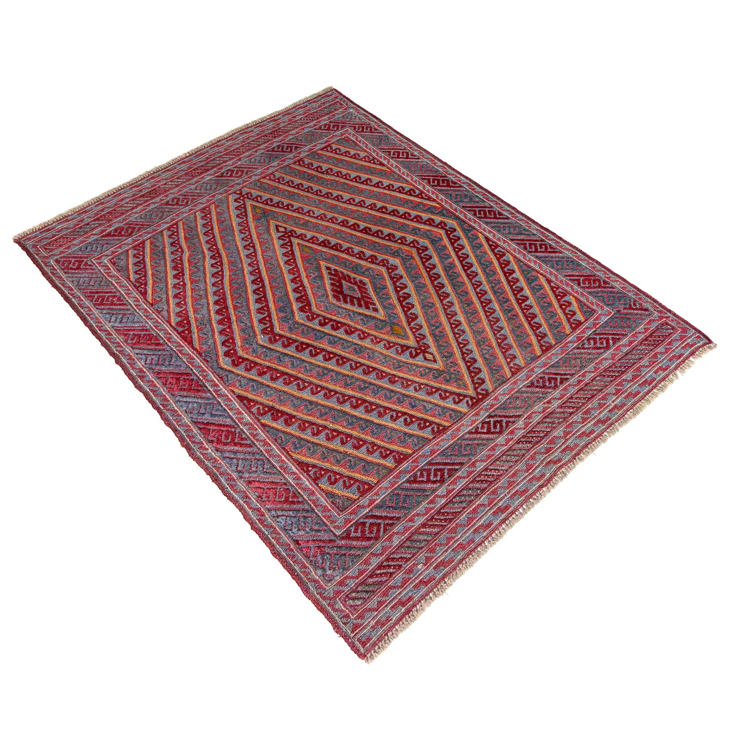 Multi Color Mashwani Rug 4' 11" x 5' 10" (ft) - No. R39738
