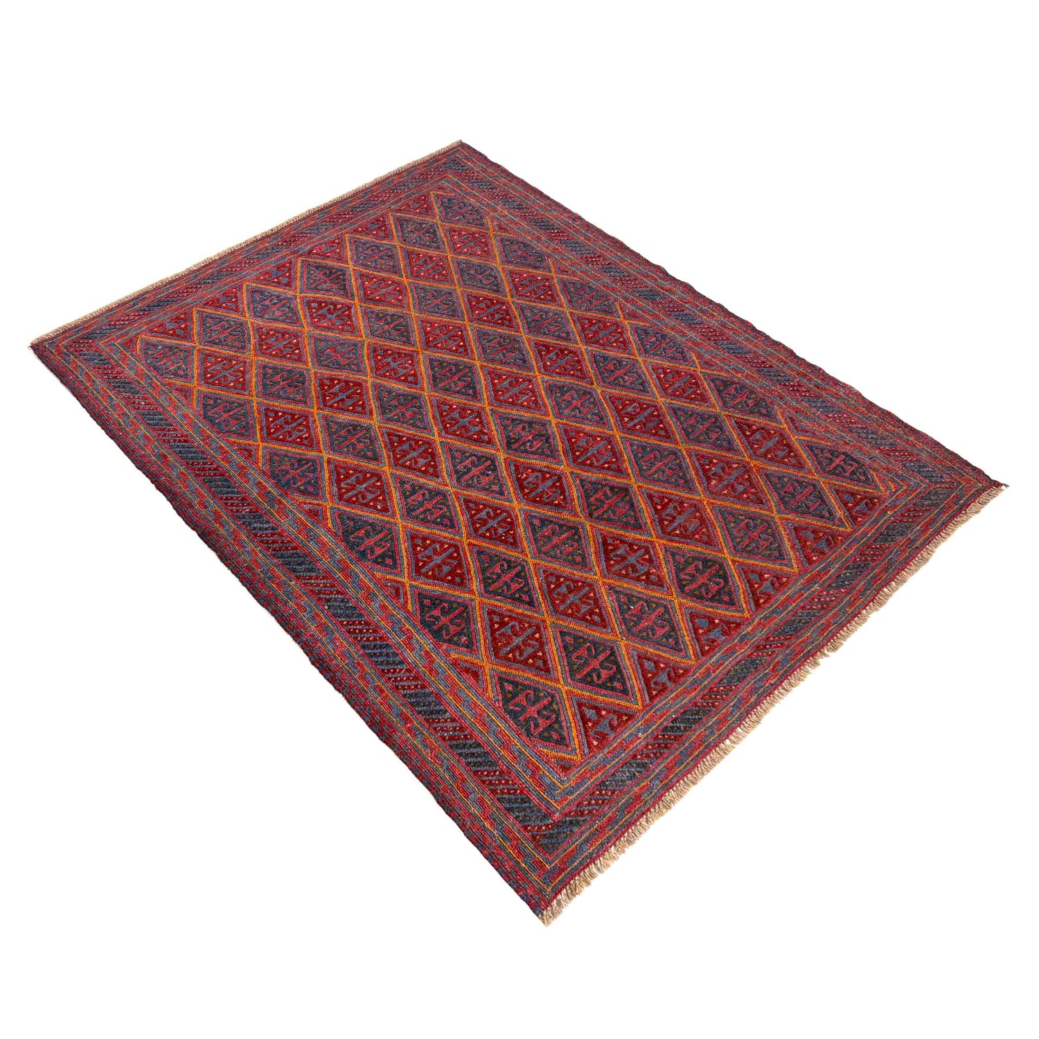 Multi Color Mashwani Carpet 4' 10" x 6' 0" (ft) - No. R39739