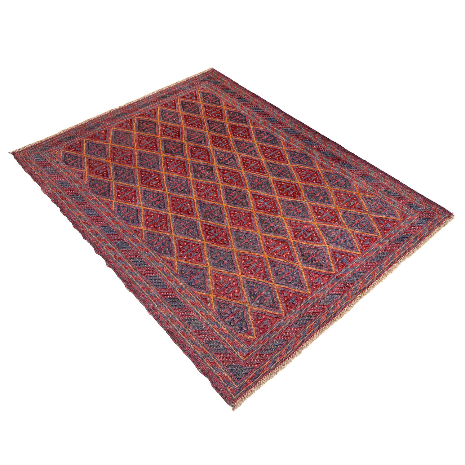 Multi Color Mashwani Carpet 4' 10" x 6' 0" (ft) - No. R39739