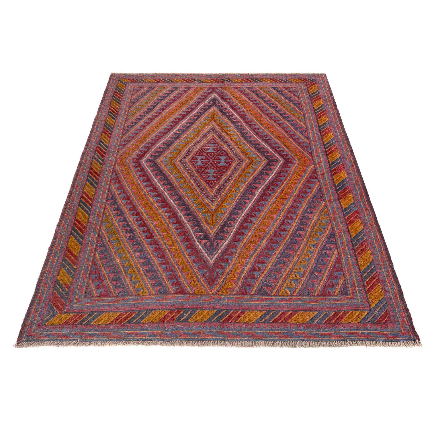 Multi Color Mashwani Carpet 4' 10" x 6' 1" (ft) - No. R39741