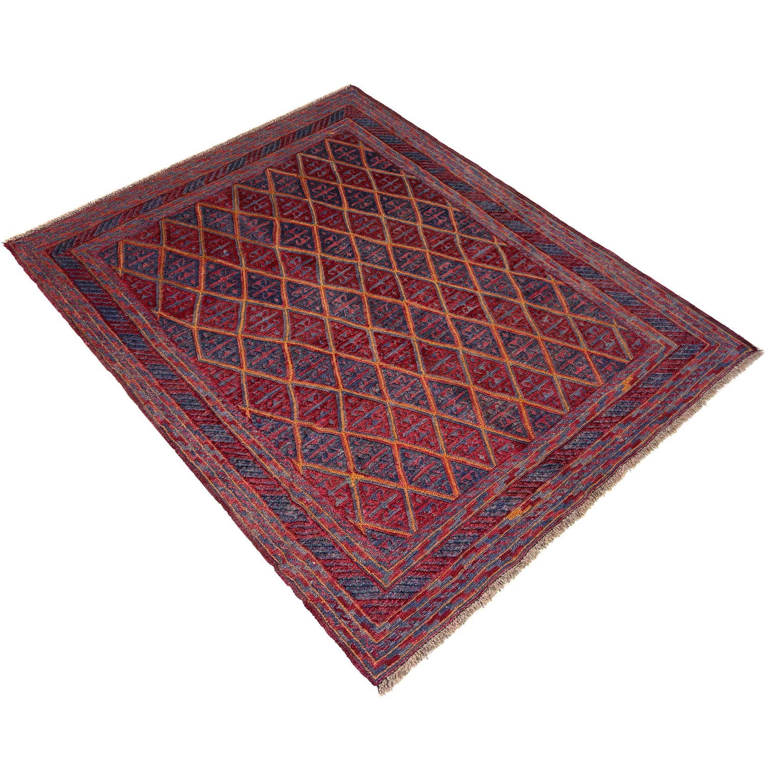 Multi Color Mashwani Carpet 5' 0" x 6' 1" (ft) - No. R39742