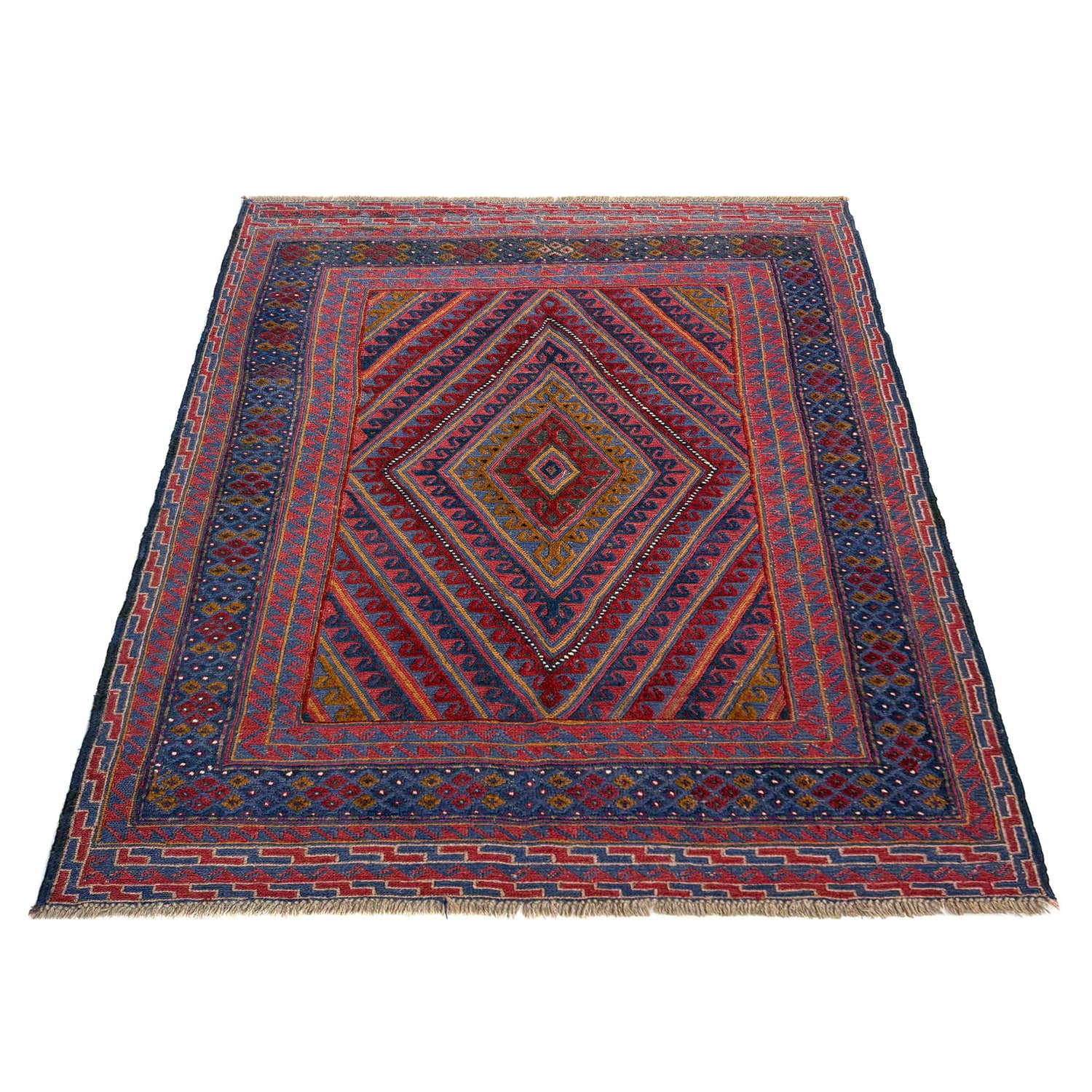 Multi Color Mashwani Qaleen 4' 10" x 6' 0" (ft) - No. R39744