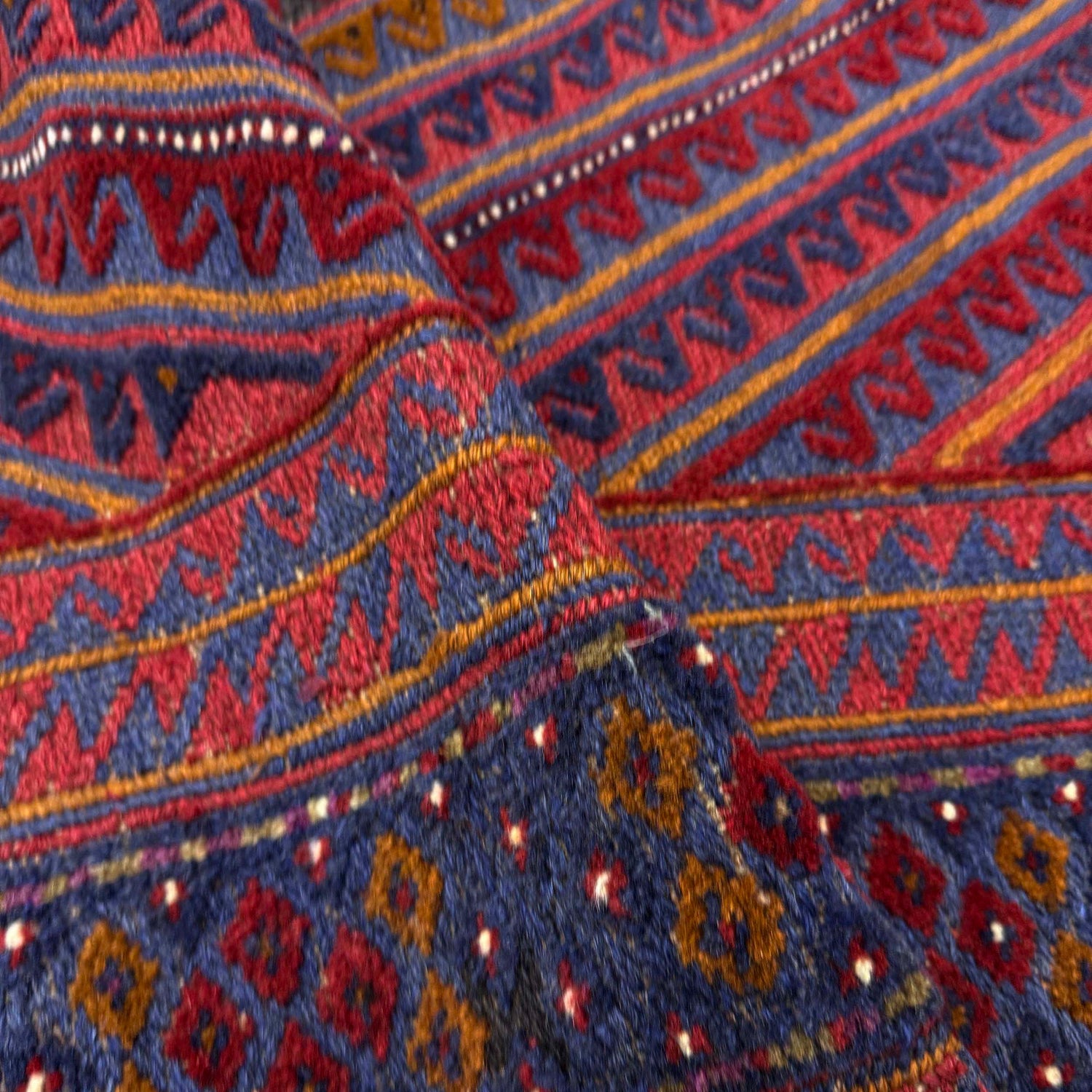 Multi Color Mashwani Qaleen 4' 10" x 6' 0" (ft) - No. R39744