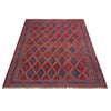 Red Color Mashwani Qaleen 4' 9" x 5' 11" (ft) - No. R39745