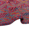 Red Color Mashwani Qaleen 4' 9" x 5' 11" (ft) - No. R39745