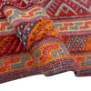 Red Color Mashwani Qaleen 5' 1" x 6' 3" (ft) - No. R39746