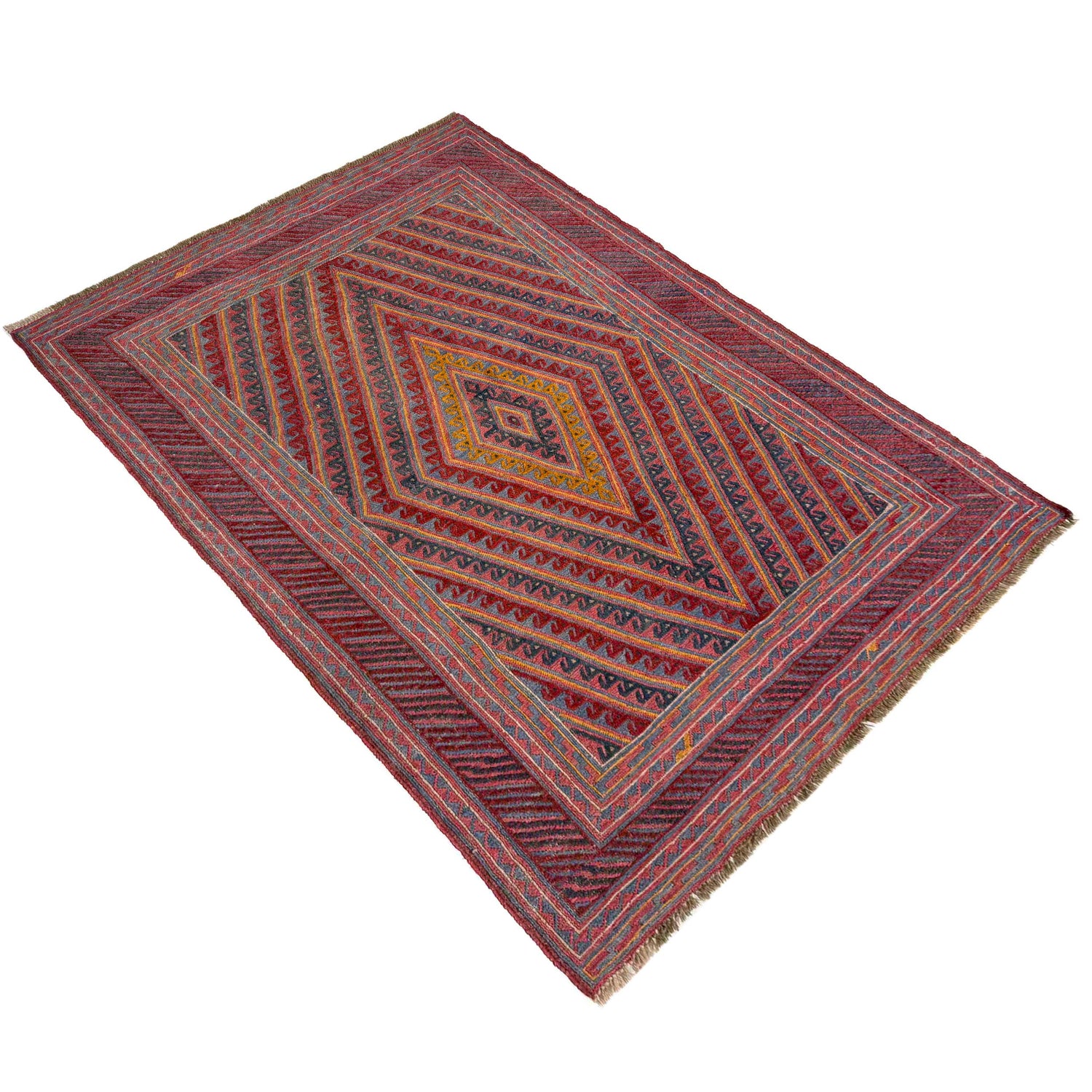 Multi Mashwani Rug 4' 8" x 6' 5" (ft) - No. R39749