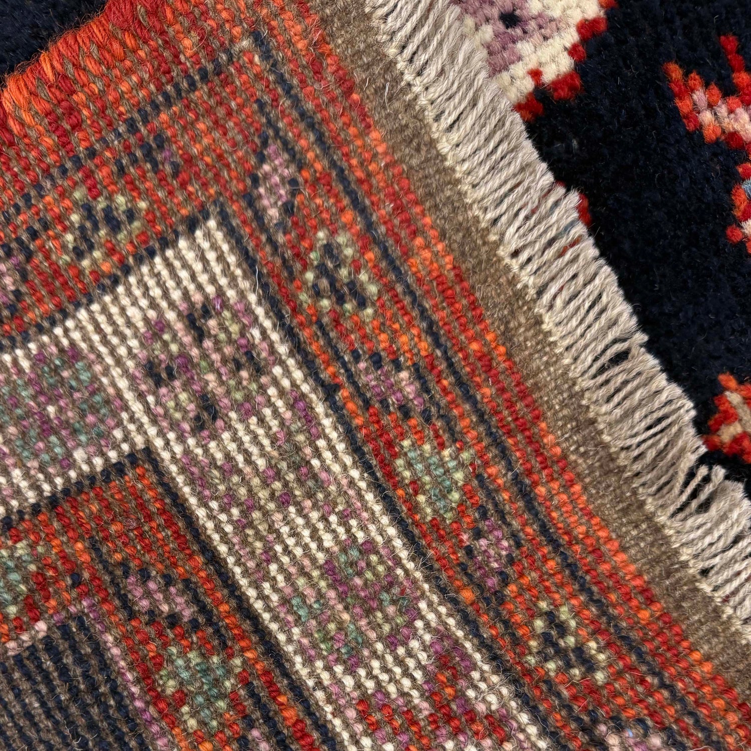 Multi Color Shirazi Carpet 5' 4" x 6' 7" (ft) - No. R39751