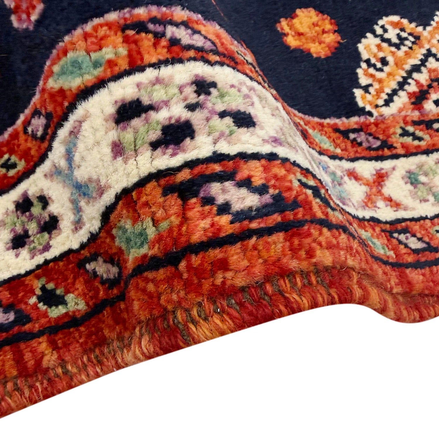 Multi Color Shirazi Carpet 5' 4" x 6' 7" (ft) - No. R39751