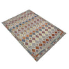 Handmade Vegetable Kilim 6' 10" x 9' 8" (ft) - No. R39761