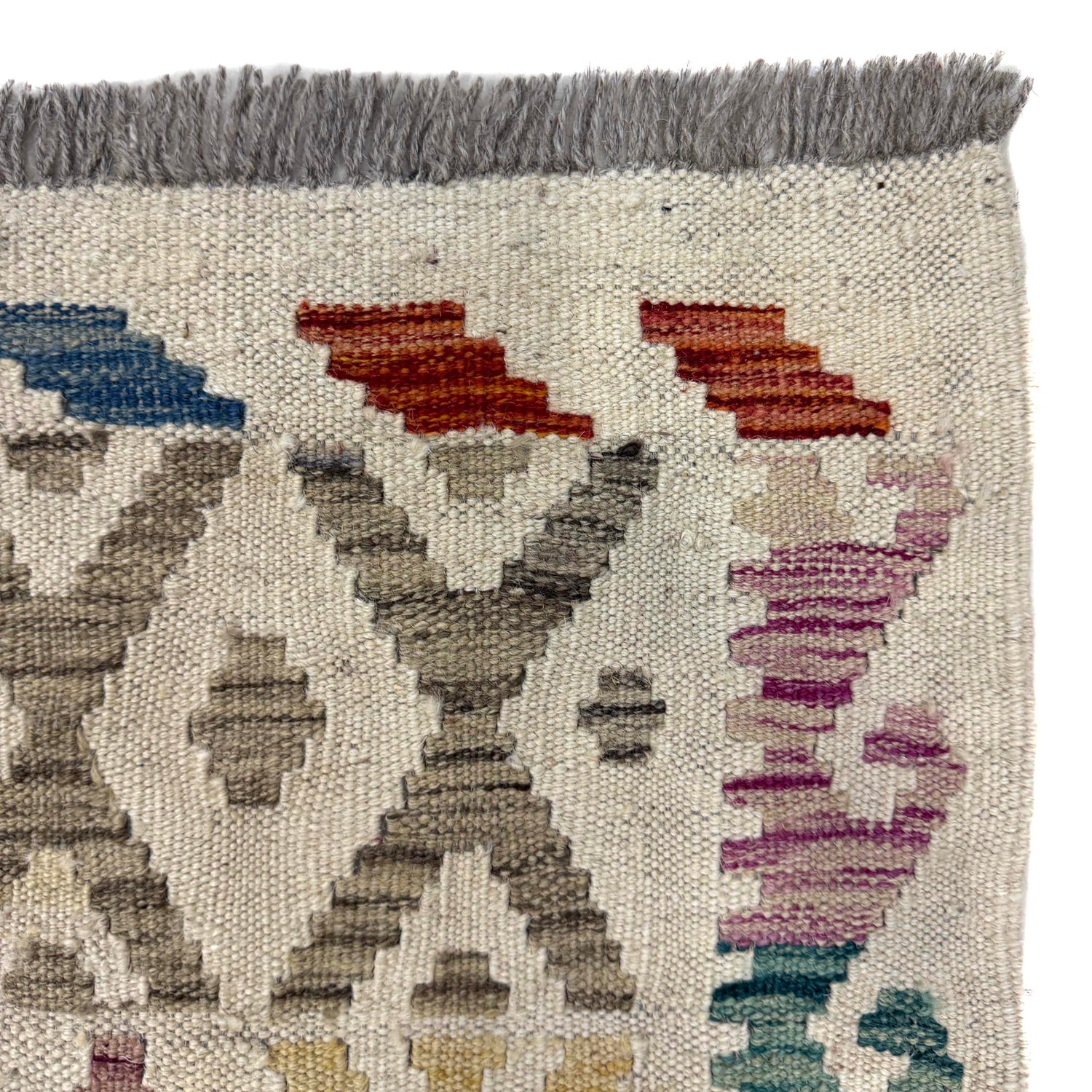 Handmade Vegetable Kilim 6' 8" x 9' 7" (ft) - No. R39766