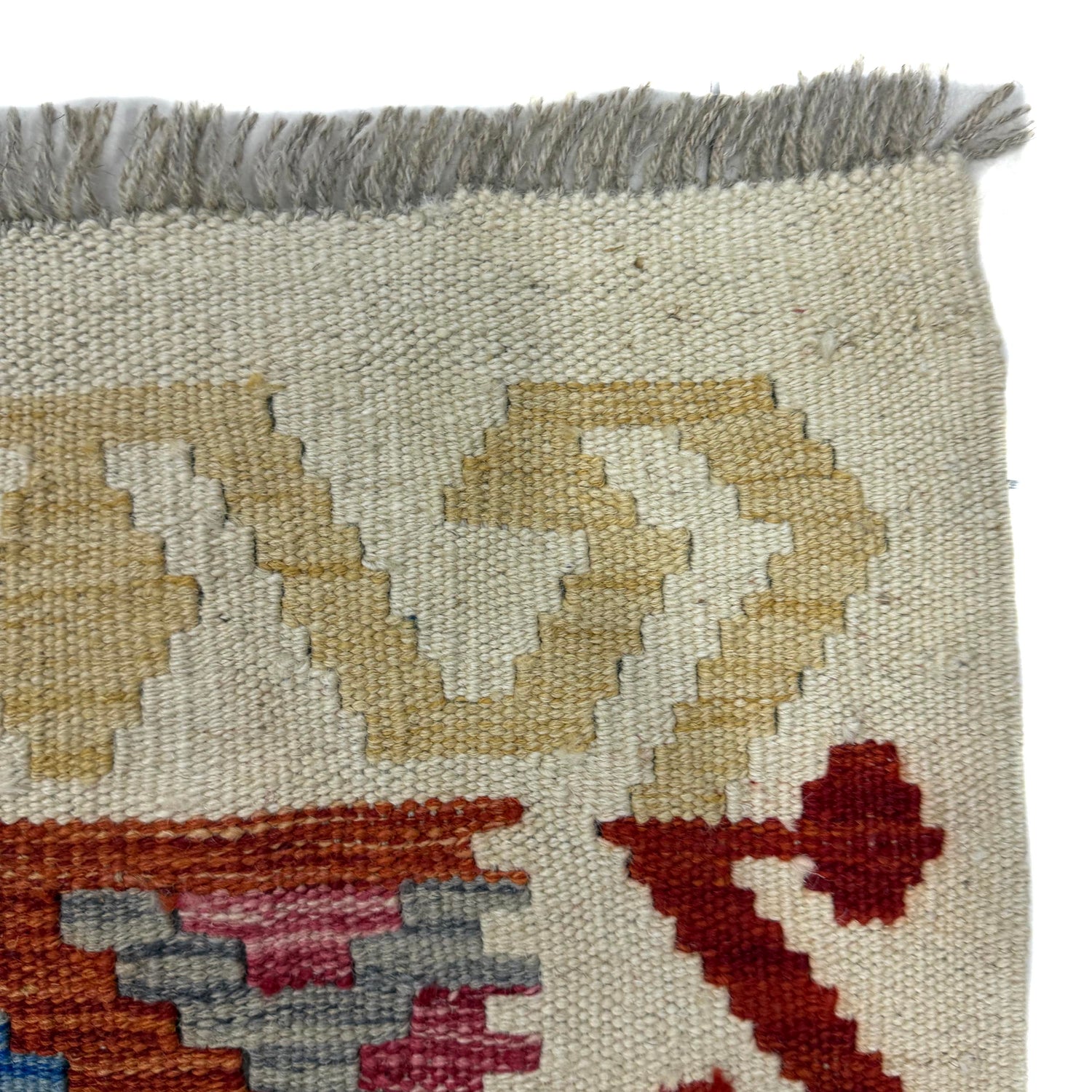 Handmade Vegetable Kilim 6' 7" x 9' 7" (ft) - No. R39769
