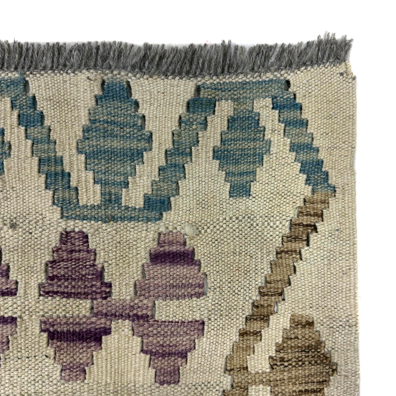 Handmade Vegetable Kilim 7' 0" x 9' 11" (ft) - No. R39770