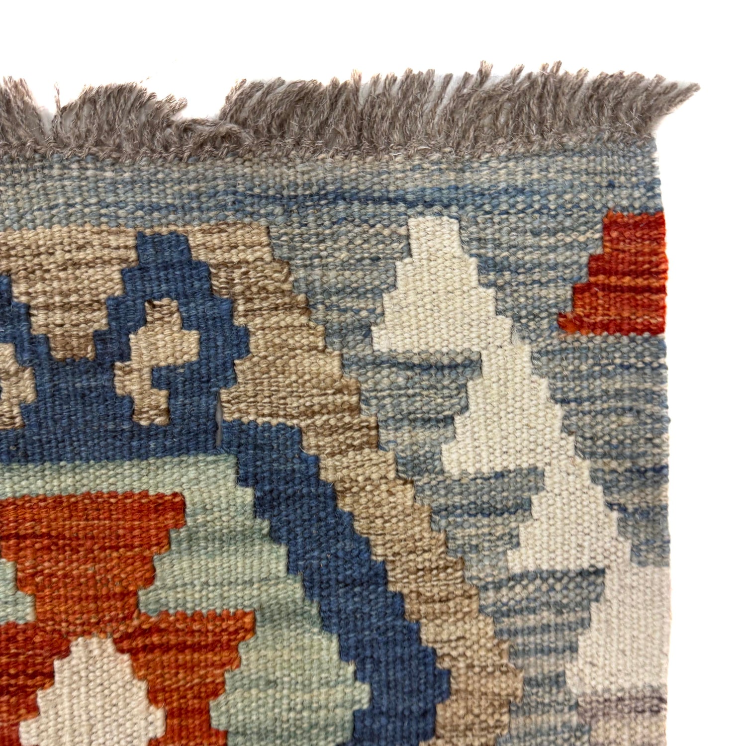 Handmade Vegetable Kilim 6' 9" x 9' 4" (ft) - No. R39774