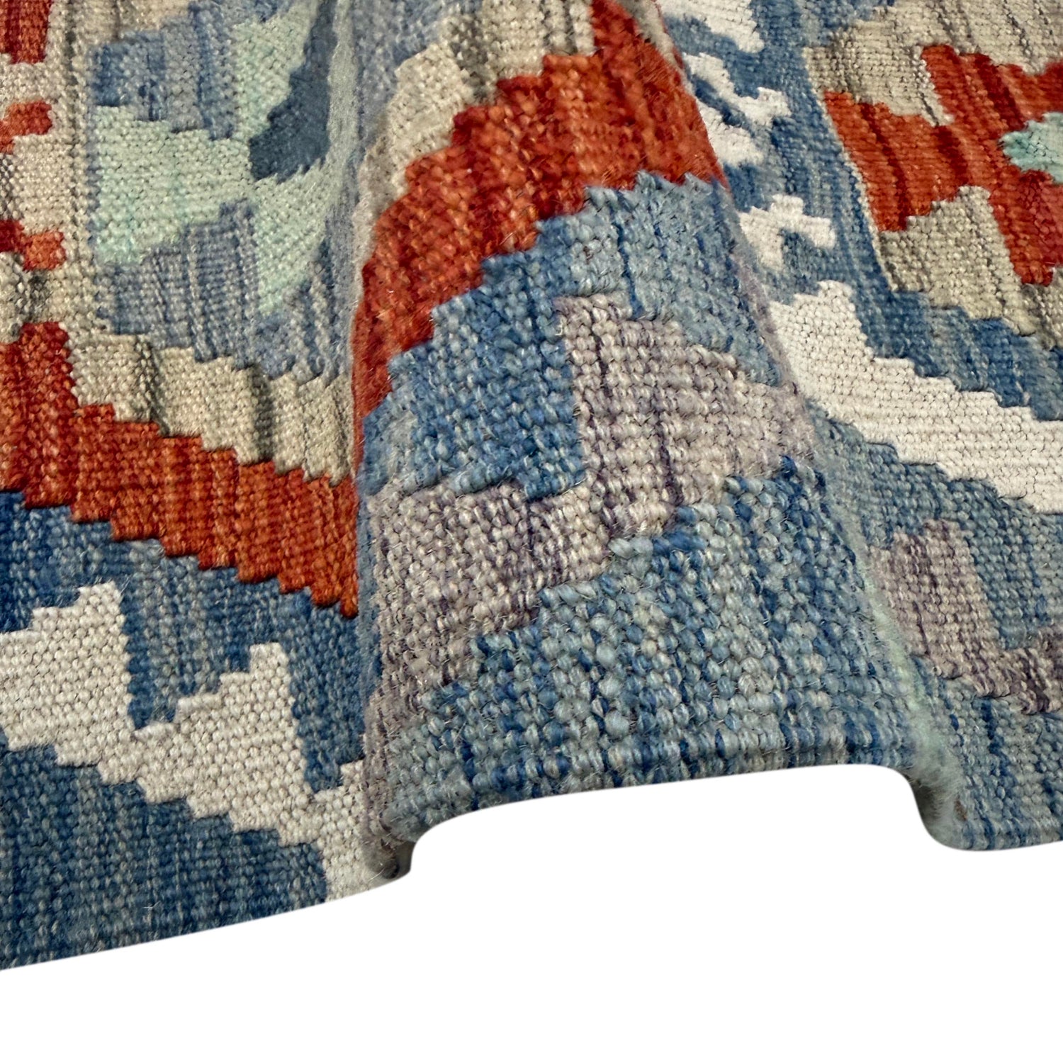 Handmade Vegetable Kilim 6' 9" x 9' 4" (ft) - No. R39774