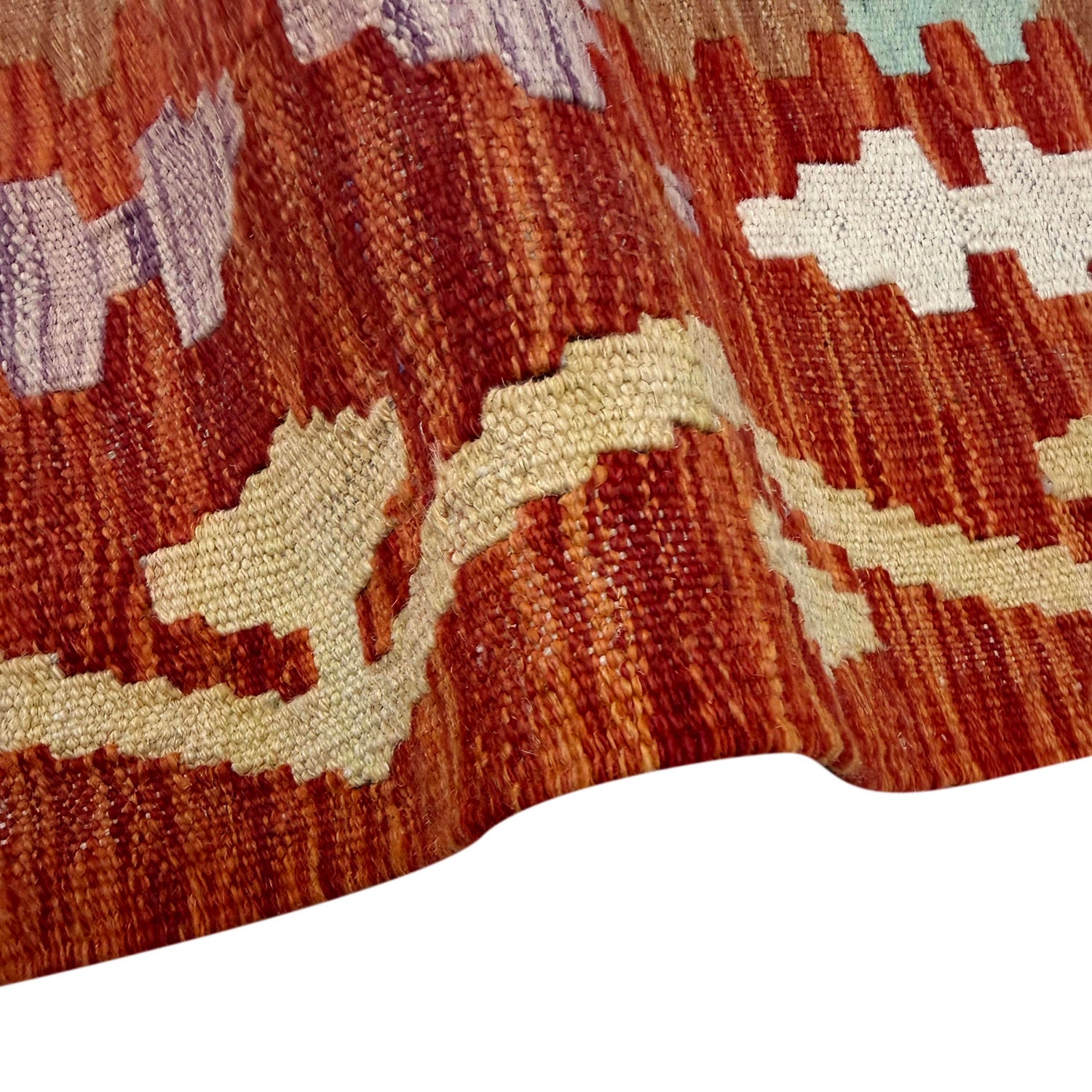 Handmade Vegetable Kilim 6' 0" x 8' 3" (ft) - No. R39775