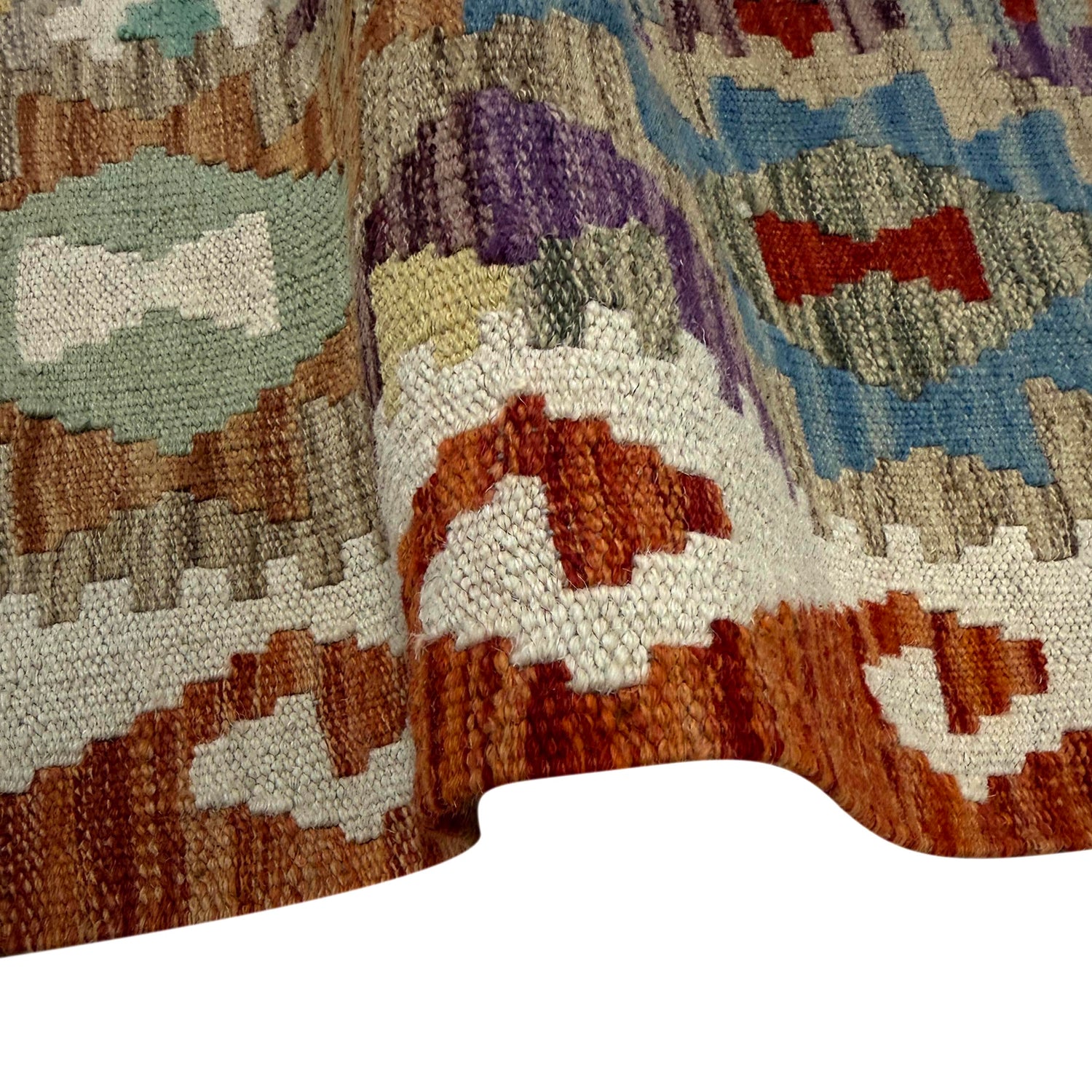 Handmade Vegetable Kelim 5' 9" x 8' 0" (ft) - No. R39777