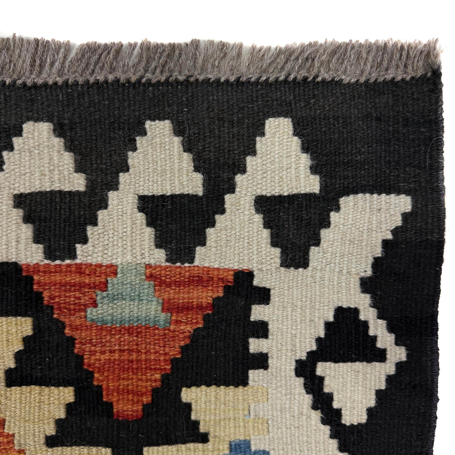 Handmade Vegetable Kilim 5' 11" x 7' 10" (ft) - No. R39779