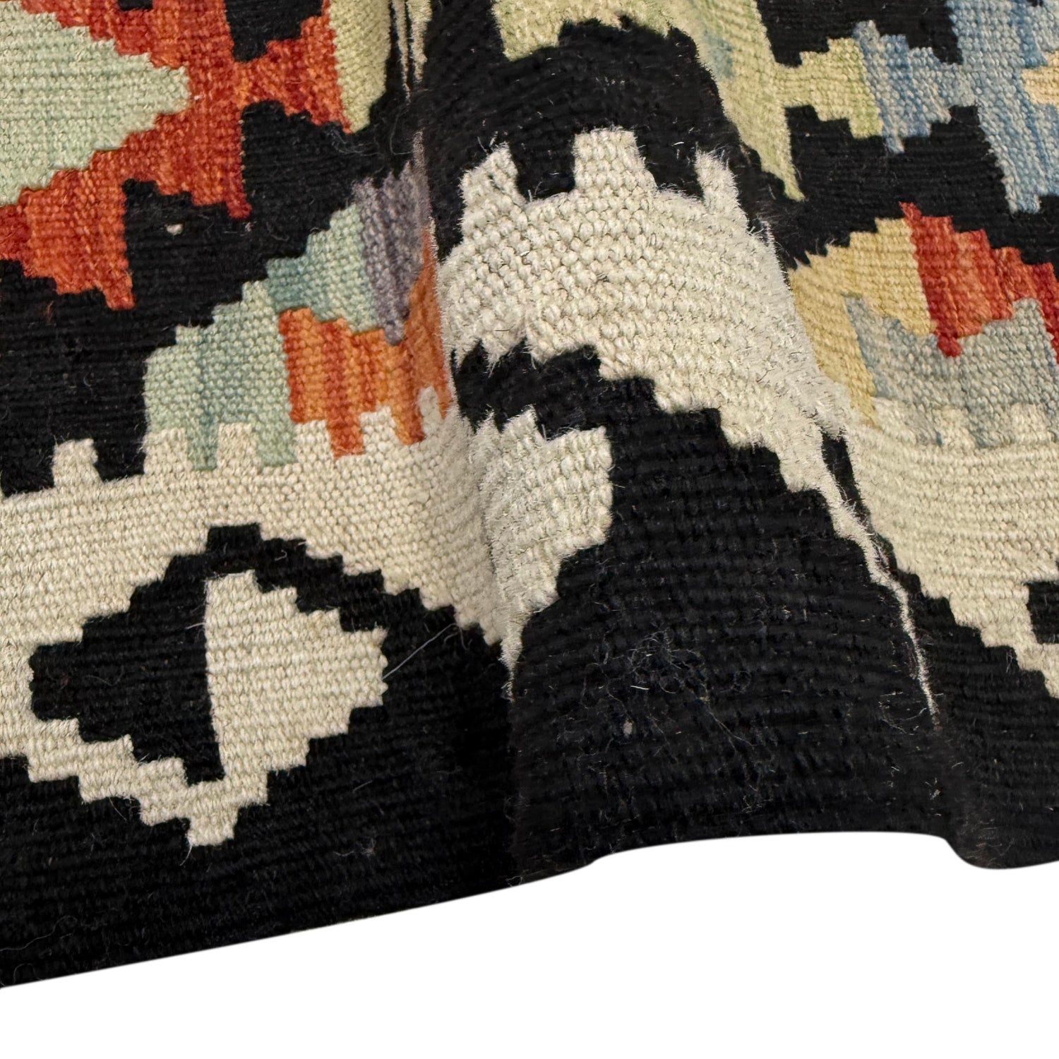 Handmade Vegetable Kilim 5' 11" x 7' 10" (ft) - No. R39779