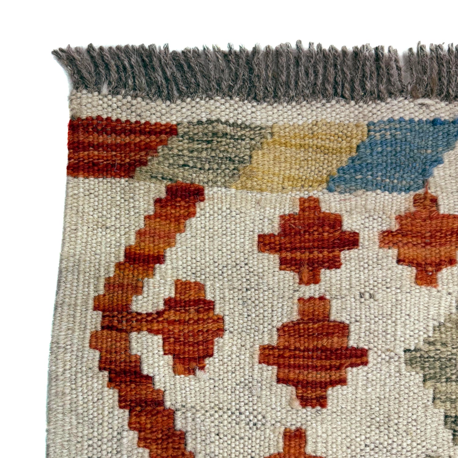 Handmade Vegetable Kelim 4' 3" x 5' 11" (ft) - No. R39816