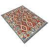 Handmade Vegetable Kilim 5' 1" x 6' 3" (ft) - No. R39818