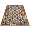 Handmade Vegetable Kelim 4' 2" x 5' 9" (ft) - No. R39819