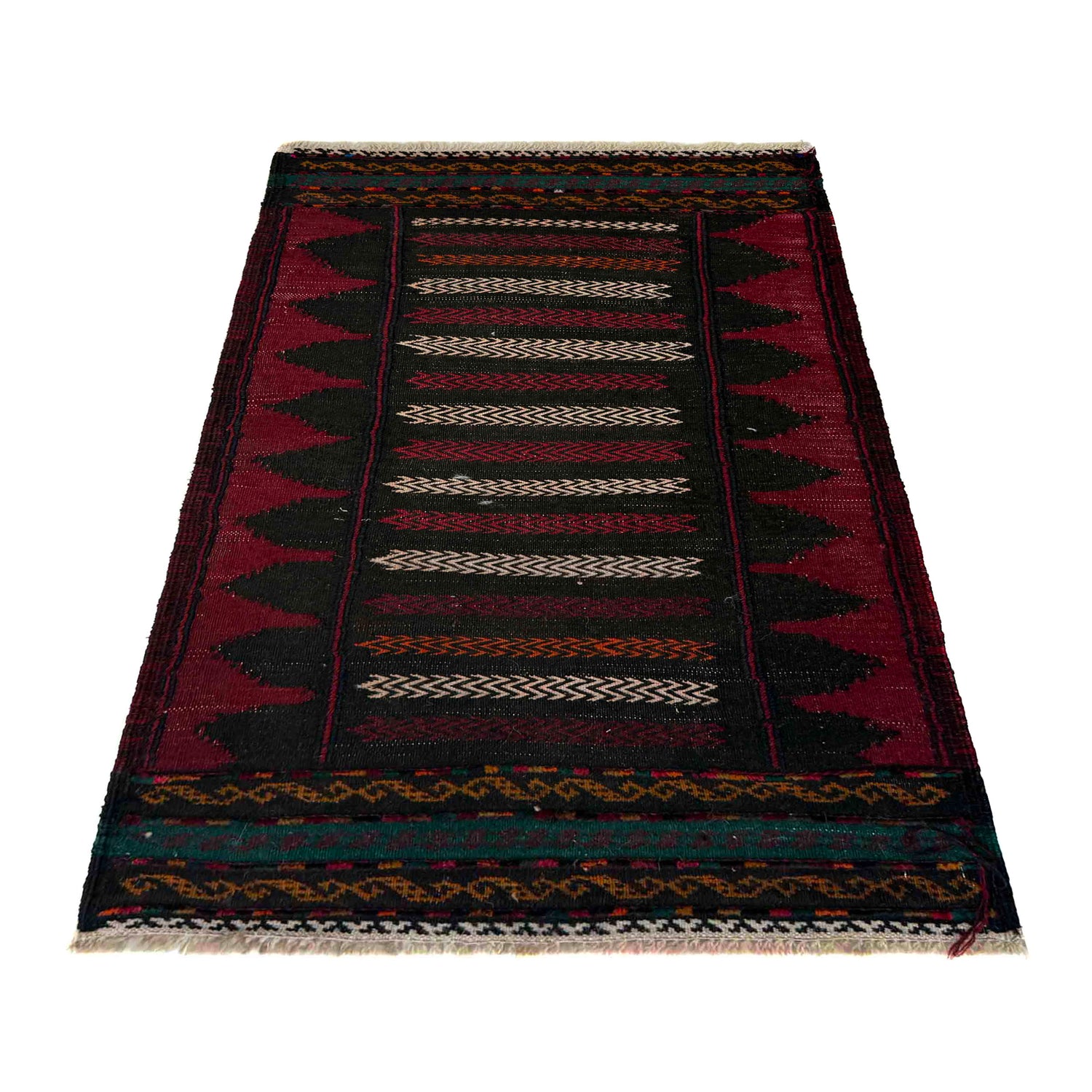 Handmade Table Sheet Kilim Runner 2' 0" x 3' 7" (ft) - No. R39821
