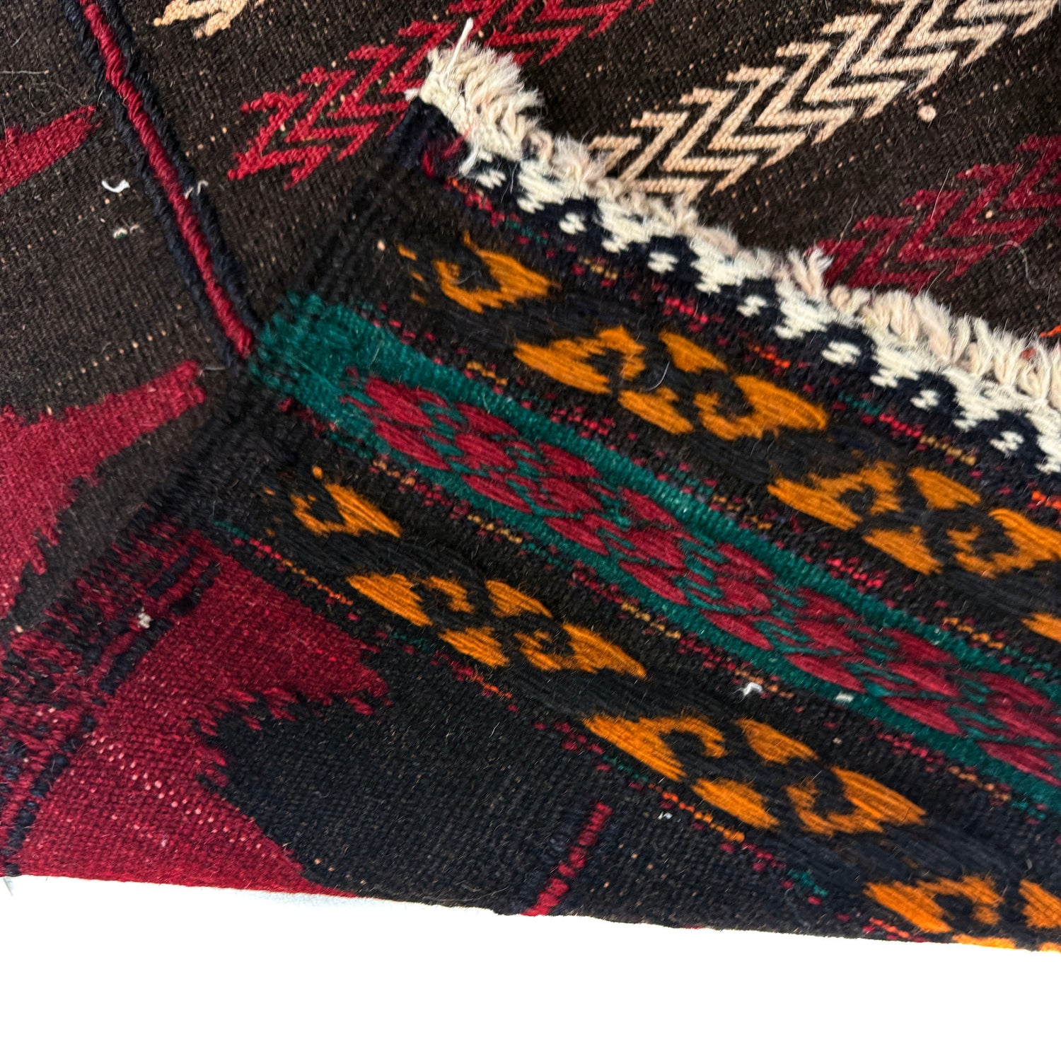 Handmade Table Sheet Kilim Runner 2' 0" x 3' 7" (ft) - No. R39821
