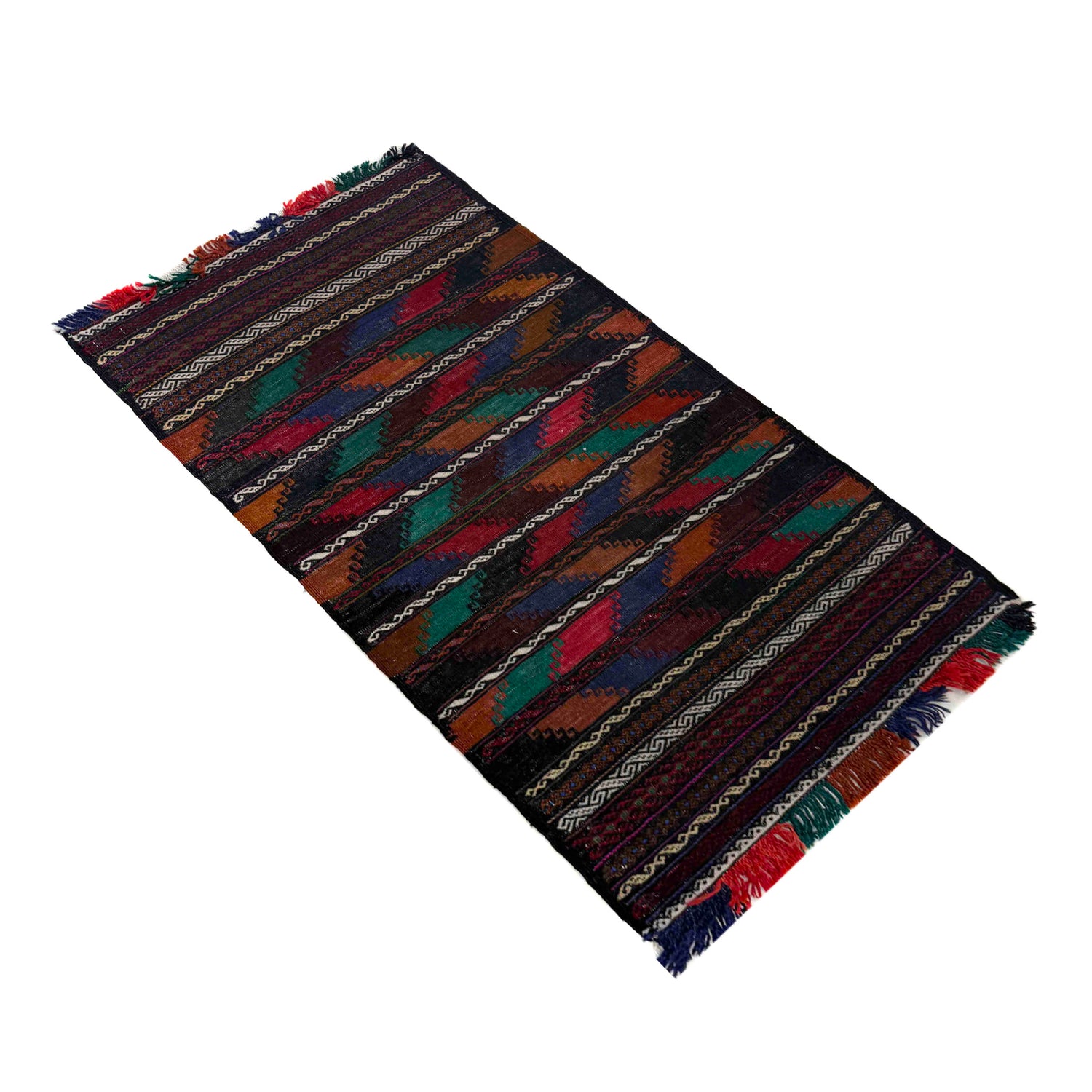 Handmade Table Sheet Kilim Runner 2' 0" x 3' 6" (ft) - No. R39822