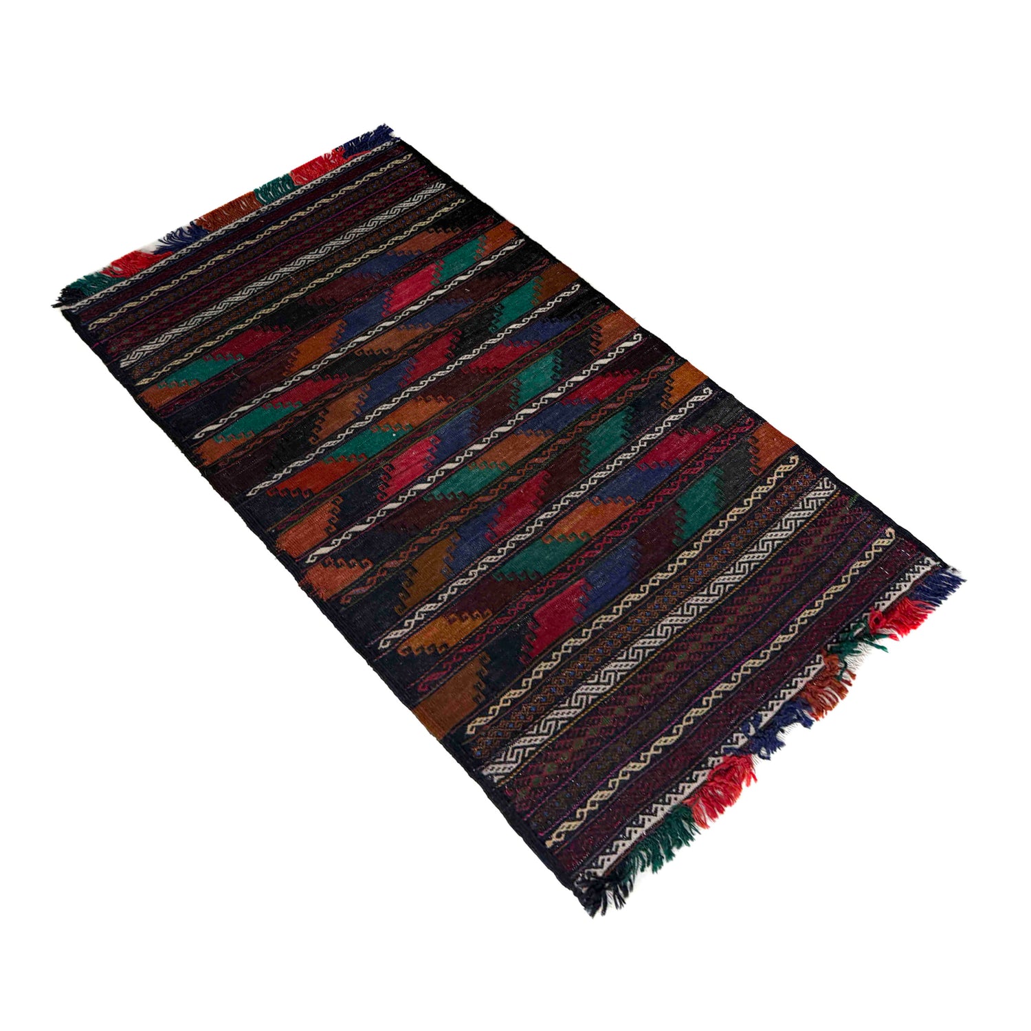 Handmade Table Sheet Kilim Runner 2' 0" x 3' 6" (ft) - No. R39822